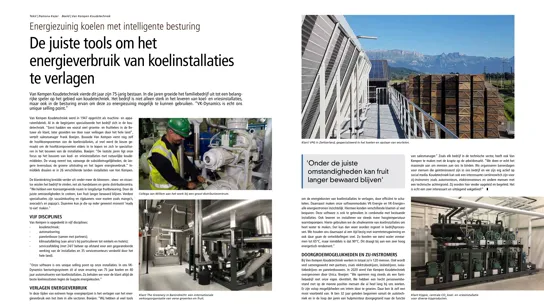 Van Kempen Koudetechniek over haar 75-jarig bestaan in Stedenbouw