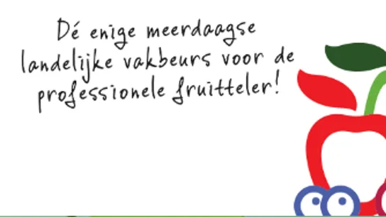 Bezoek ons op de Fruitteelt Vakbeurs op 24 & 25 januari bij Expo Houten!