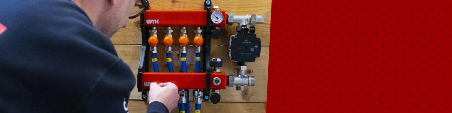 Modulaire vloerverwarming i.c.m. warmtepomp