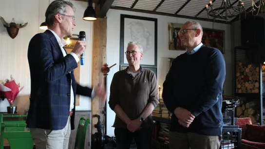 Onze collega's Charl & Gé met pensioen!