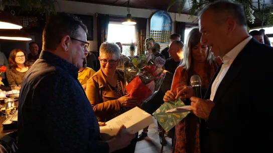 Onze collega Eef met pensioen!